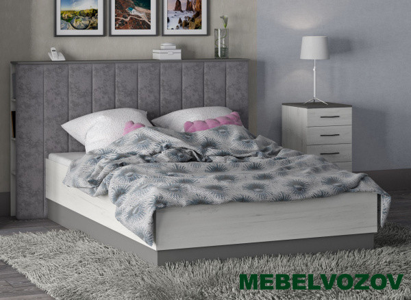 фото Кровать Бастион с подъемным механизмом от магазина Мебельвозов в Нижнем Новгороде Кровать Бастион с подъемным механизмом от магазина Мебельвозов в Нижнем Новгороде
