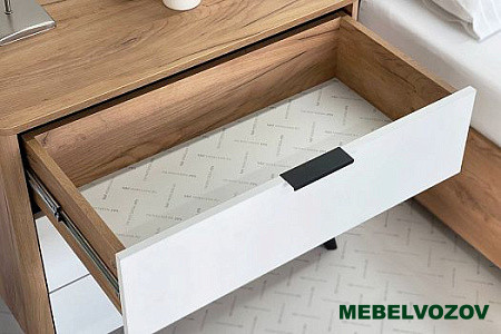 Адам Комод (дуб крафт золотой/белое дерево) от магазина Мебельвозов в Нижнем Новгороде