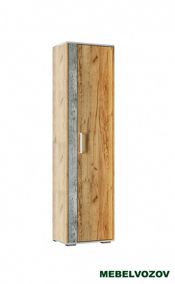 Шкаф "Кензо" (крафт/бетон) от магазина Мебельвозов в Нижнем Новгороде