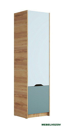RICH Шкаф ШК-001 (Мята/голубой) детальное изображение от магазина mebelvozov.ru в Нижнем Новгороде