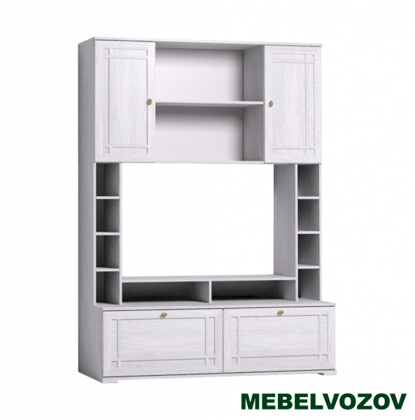 Шкаф МНЦ Sherlock 1 (гостиная), Ясень Анкор светлый от интернет магазина Mebelvozov в Нижнем Новгороде