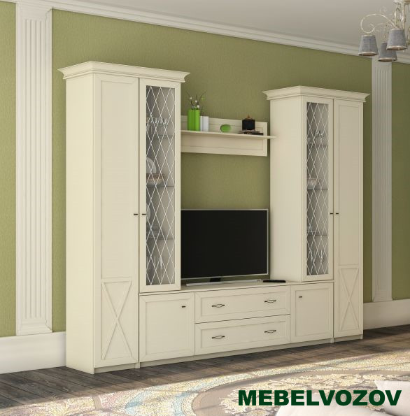 Стенка в гостиную Бэль. Комплект 2 - фото от Mebelvozov в Нижнем Новгороде Стенка в гостиную Бэль. Комплект 2 от Mebelvozov в Нижнем Новгороде