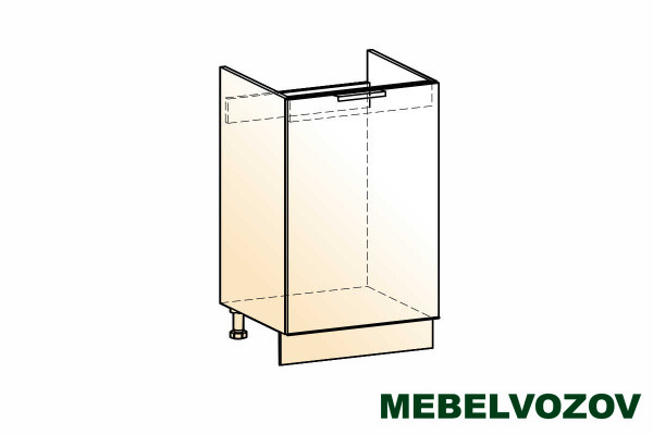 Стоун шкаф рабочий под мойку L500 1 дв.гл фото от Мебельвозов в Нижнем Новгороде