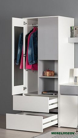 Торонто Шкаф для одежды 13.333 от компании Мебельвозов в Нижнем Новгороде