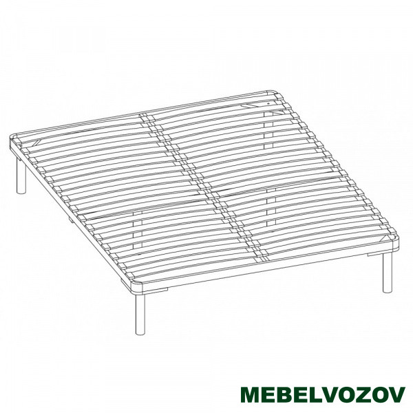 Ортопедическое основание "Афродита" 140*200 см, ножка 270 мм (разборное)- от компании Мебельвозов в Нижнем Новгороде