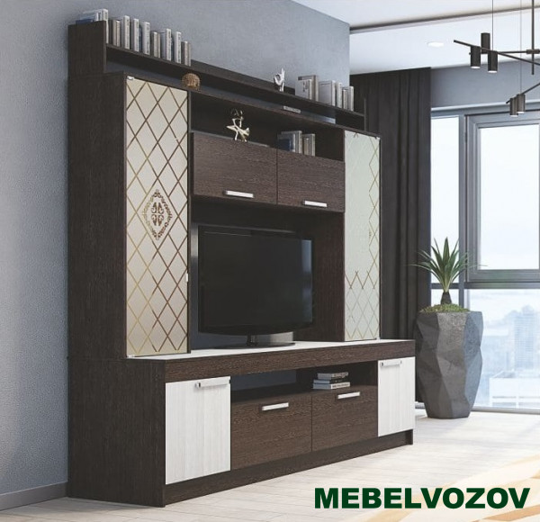 Центральная секция Фиеста  - фото от интернет магазина Mebelvozov в Нижнем Новгороде Центральная секция Фиеста  от интернет магазина Mebelvozov в Нижнем Новгороде