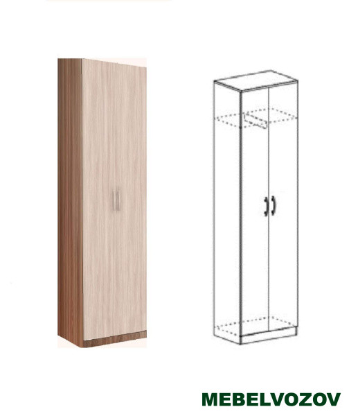 МАКАРЕНА ЛДСП ШК 302 шкаф скалка от компании Мебельвозов в Нижнем Новгороде