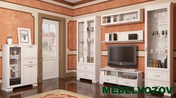 Витрина для гостиной «Венеция» 15. Шкаф универсальный от Mebelvozov в Нижнем Новгороде