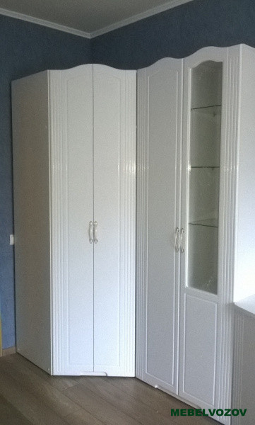 26 Шкаф угловой «Виктория» детальное изображение от магазина mebelvozov.ru в Нижнем Новгороде