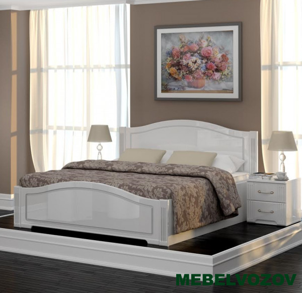 Кровать 33 "Виктория" 120*200 см с латами, без матраса от магазина Мебельвозов в Нижнем Новгороде