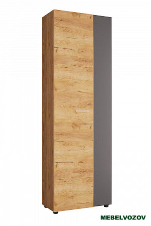 САФАРИ ШК-001 Шкаф с выдв. штангой (Дуб крафт золотой) от компании Мебельвозов в Нижнем Новгороде