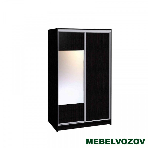 Шкаф-купе 3 Simple без карниза (Венге) от компании Мебельвозов в Нижнем Новгороде