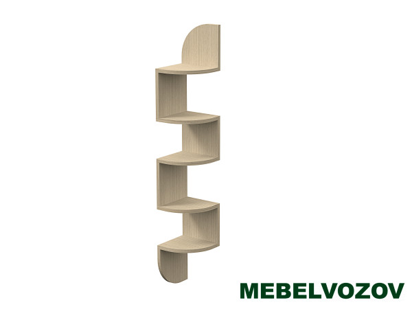 Полка угловая №5 фото от Мебельвозов в Нижнем Новгороде