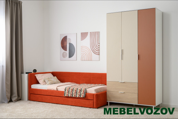 Модульная детская Марвэл (оранжевый) - фото, картинки на сайте mebelvozov.ru в Нижнем Новгороде Модульная детская Марвэл (оранжевый) детальное изображение от магазина mebelvozov.ru в Нижнем Новгороде