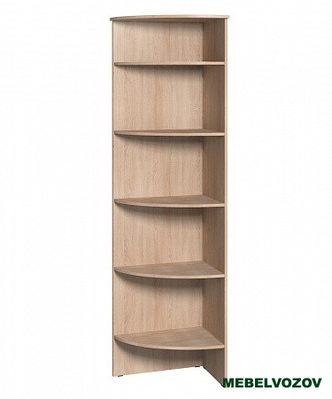 Полка угловая Sherlock14 (Дуб Сонома) фото от Мебельвозов в Нижнем Новгороде