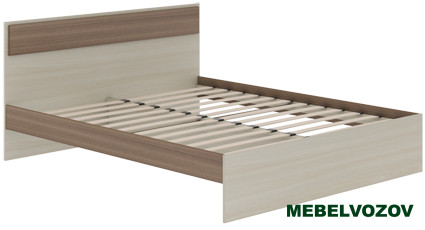 фото Кровать двуспальная Next 73 без ящика с ортопедическим основанием(Ясень светл/ясень темн) от магазина Мебельвозов в Нижнем Новгороде Кровать двуспальная Next 73 без ящика с ортопедическим основанием(Ясень светл/ясень темн) от магазина Мебельвозов в Нижнем Новгороде