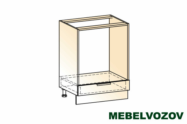 Стоун шкаф рабочий под духовку L600 1 ящ фото от Мебельвозов в Нижнем Новгороде