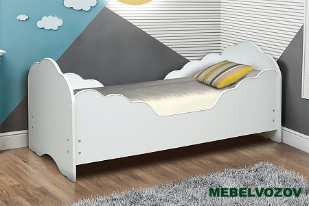 Кровать детская Малышка №5 600*1400 детальное изображение от магазина mebelvozov.ru в Нижнем Новгороде