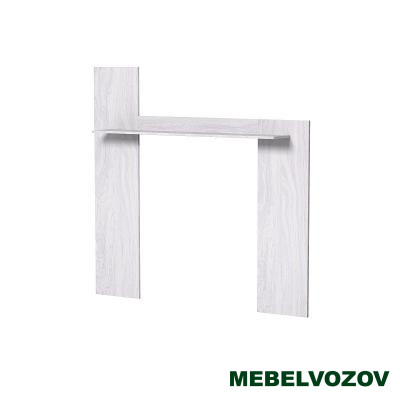  Полка навесная Леон 4 фото от Мебельвозов в Нижнем Новгороде