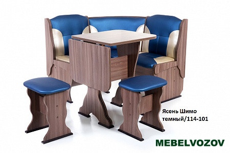 Кухонный уголок Нарцисс Ясень/114-101 от магазина Мебельвозов в Нижнем Новгороде