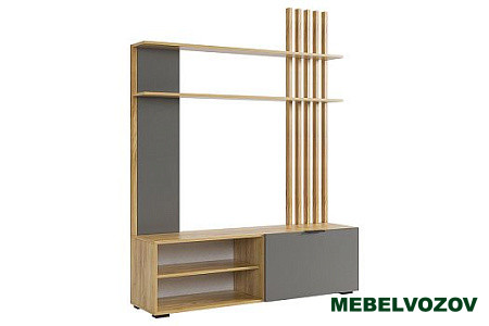 Гостиная Бери К1 (дуб крафт золотой/графит) от Mebelvozov в Нижнем Новгороде
