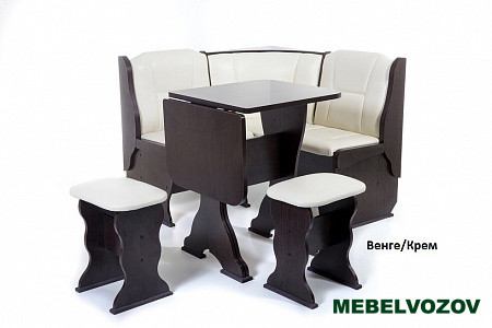 Кухонный уголок Нарцисс Ясень/Крем от магазина Мебельвозов в Нижнем Новгороде