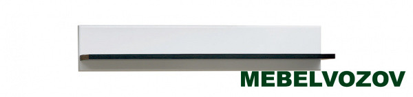 Полка навесная Грация 1 Модуль 7 МДФ матовый фото от Мебельвозов в Нижнем Новгороде