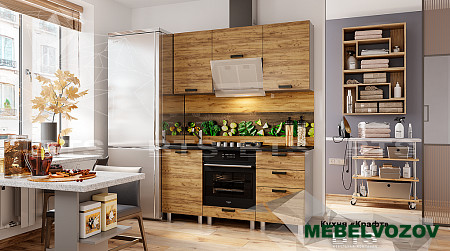 Кухонный гарнитур Крафт 1,6 от магазина Мебельвозов в Нижнем Новгороде