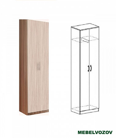 МАКАРЕНА ЛДСП ШК 302 шкаф скалка от компании Мебельвозов в Нижнем Новгороде