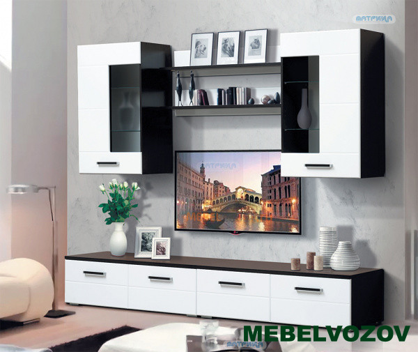 Гостиная Грация 1.7 МДФ глянец от интернет магазина Mebelvozov в Нижнем Новгороде