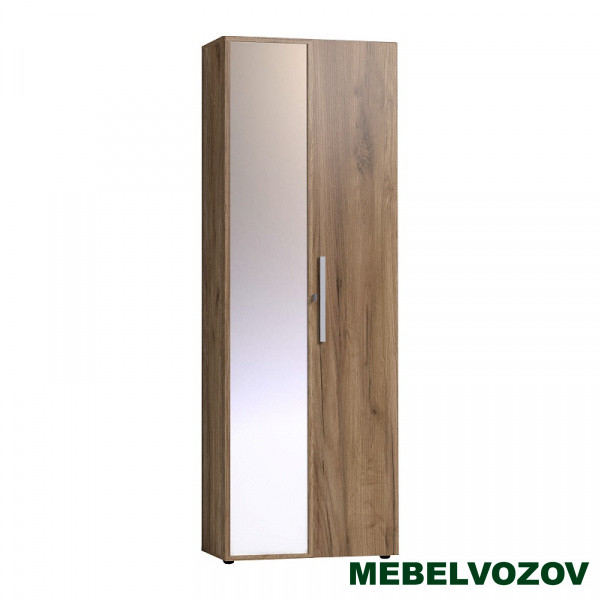 Nature 92 Шкаф для одежды Фасад Зеркало Контур/Фасад Стандарт от компании Мебельвозов в Нижнем Новгороде