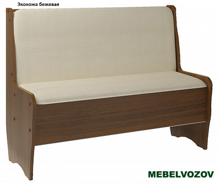 Скамья двойная Трапези Эна(Орех Экко) от магазина Мебельвозов в Нижнем Новгороде