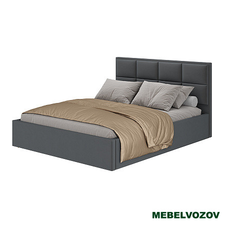 Кровать 160х200 с подъемным механизмом Линда (графит) от магазина Мебельвозов в Нижнем Новгороде
