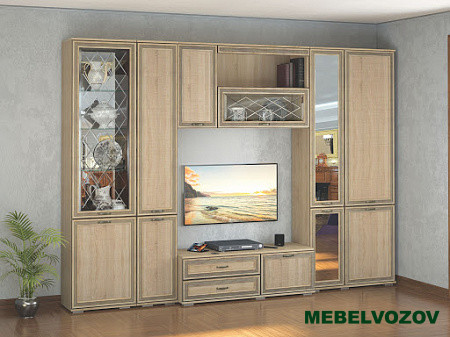 Тумба для ТВ-техники ЛТ-1 Ливорно (дуб сонома) от интернет магазина Mebelvozov в Нижнем Новгороде