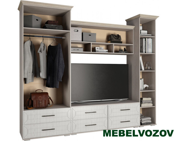 Гостиная Британика Компоновка 1  от Mebelvozov в Нижнем Новгороде