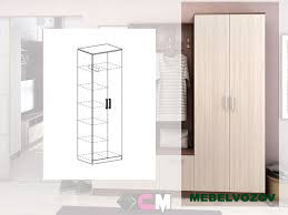 МАШЕНЬКА ШК 204 шкаф с перегородкой от компании Мебельвозов в Нижнем Новгороде