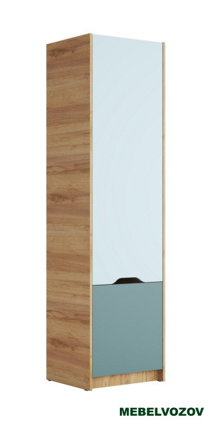 RICH Шкаф ШК-001 (Мята/голубой) детальное изображение от магазина mebelvozov.ru в Нижнем Новгороде