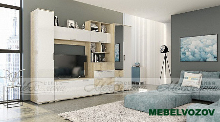 Модульная гостиная Белладжио. Комплект 2 от Mebelvozov в Нижнем Новгороде