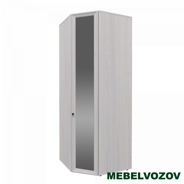 Шкаф угловой Paola 156 (Фасад с зеркалом правый) - фото от компании Мебельвозов в Нижнем Новгороде Шкаф угловой Paola 156 (Фасад с зеркалом правый) от компании Мебельвозов в Нижнем Новгороде