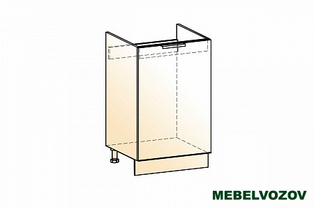 Стоун шкаф рабочий под мойку L500 1 дв.гл фото от Мебельвозов в Нижнем Новгороде