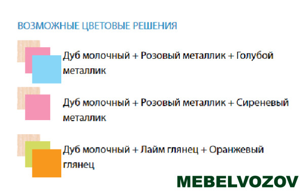 Уголок школьника «Юниор-12.2» МДФ глянец детальное изображение от магазина mebelvozov.ru в Нижнем Новгороде