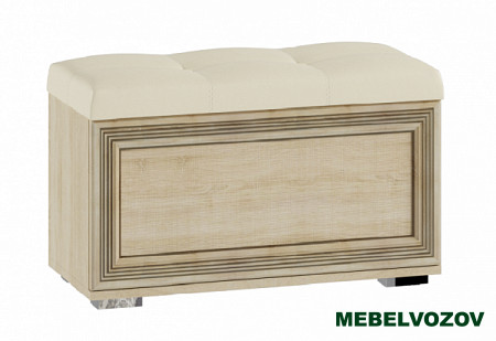Банкетка с отсеком для хранения ЛБ-20 Ливорно (дуб сонома) от магазина Мебельвозов в Нижнем Новгороде