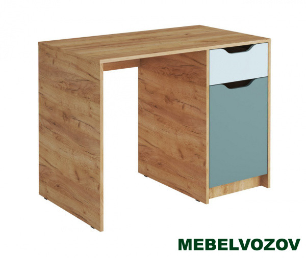 RICH Стол письменный СП-001 (Мята/голубой) детальное изображение от магазина mebelvozov.ru в Нижнем Новгороде