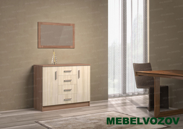 Комод К1000- 2Д ясень шимо от магазина Мебельвозов в Нижнем Новгороде