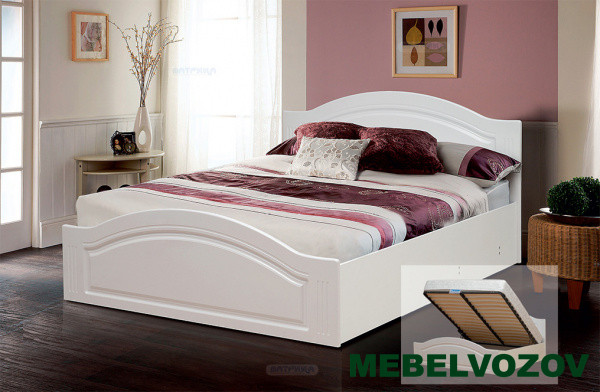 Кровать с подъёмным механизмом 1600 МДФ глянец от магазина Мебельвозов в Нижнем Новгороде