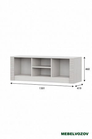 "Гамма 20" Тумба для телевидеоаппаратуры (1300) Серия №4 от интернет магазина Mebelvozov в Нижнем Новгороде