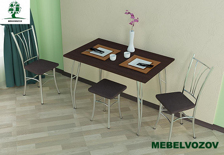 Стол обеденный №1 венге от магазина Мебельвозов в Нижнем Новгороде