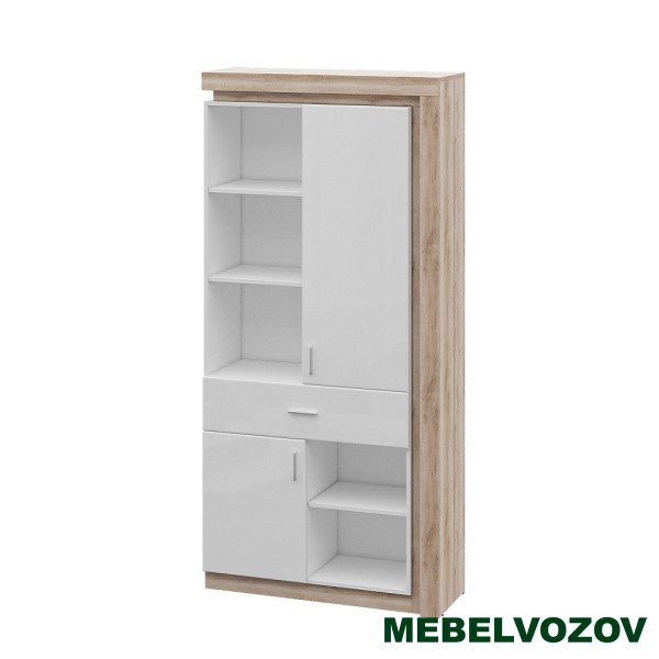 Шкаф комбинированный высокий Люмен 23 - фото от Mebelvozov в Нижнем Новгороде Шкаф комбинированный высокий Люмен 23 от Mebelvozov в Нижнем Новгороде