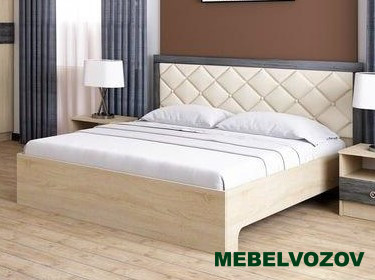 фото Кровать Мадлен 1,6 без матраса  от магазина Мебельвозов в Нижнем Новгороде Кровать Мадлен 1,6 без матраса  от магазина Мебельвозов в Нижнем Новгороде