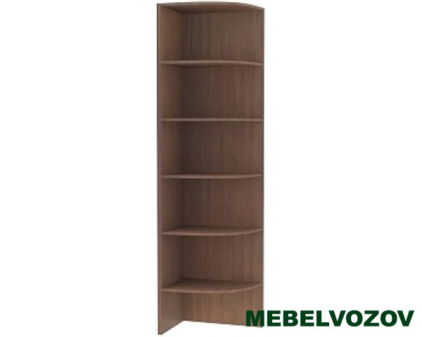 Полка угловая Sherlock14 (Орех Шоколадный) фото от Мебельвозов в Нижнем Новгороде
